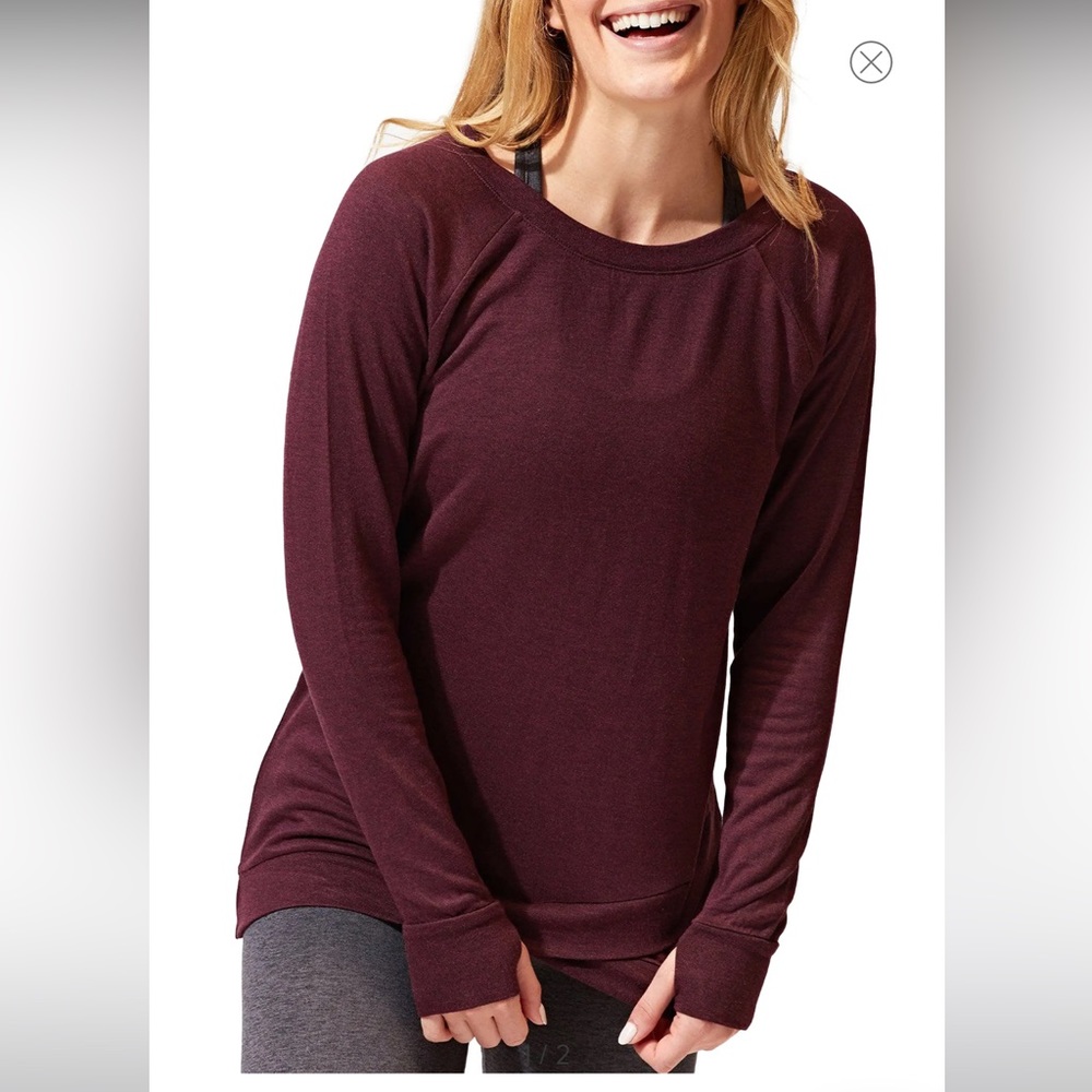 💥NWT💥 Burgundy Fleece Sweater